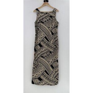 Vintage Wild Mango Hawaii Maxi Dress Size XL 100% Cotton Made In Hawaii